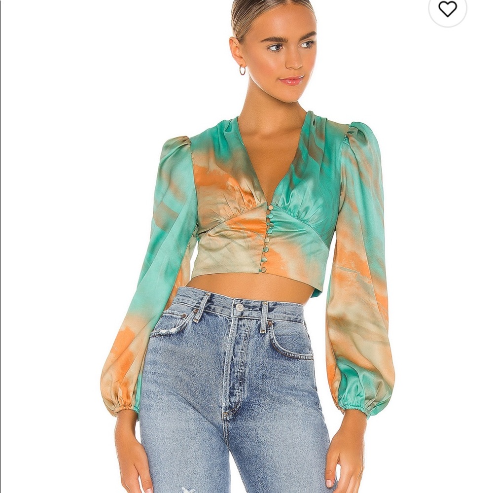 Eleven Blouson Top super down